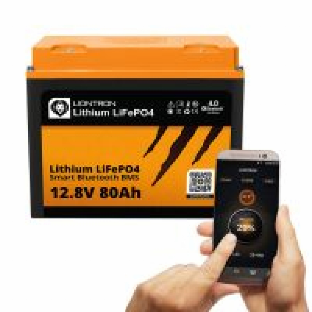 LIONTRON LiFePO4 12,8V 80Ah LX Smart BMS mit Bluetooth